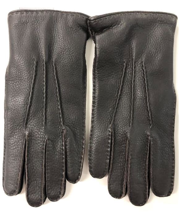 Hunting Gloves-Brown Leather